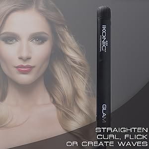 IKONIC Glam Hair Straightener for Women - Tourmaline