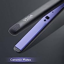 VEGA Professional Hair Straightener - VPVHS-10 (Black)