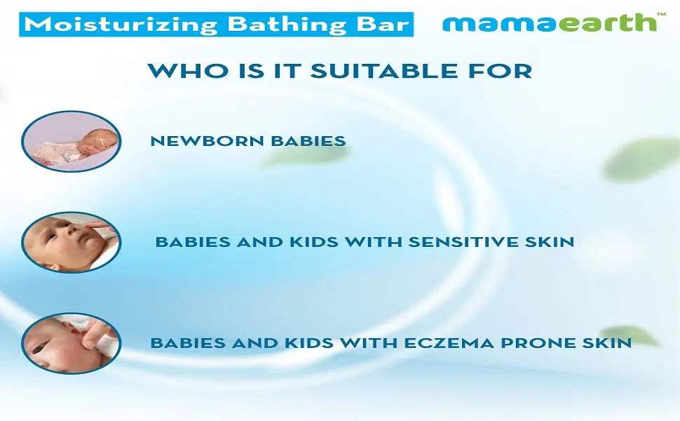 Mamaearth Moisturizing Baby Bathing Soap Bar 150 GM