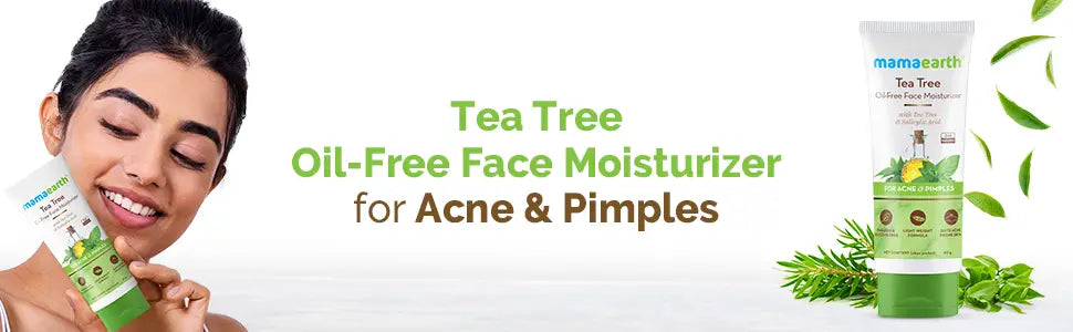 Mamaearth Tea Tree Oil-Free Moisturizer 80 ml