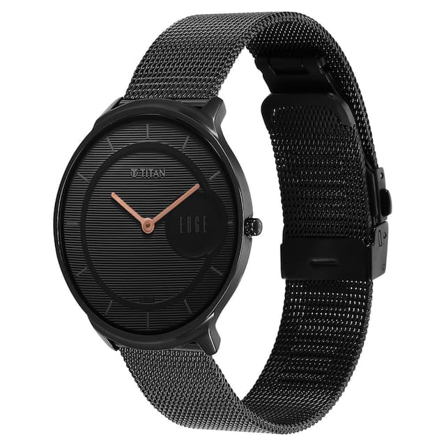 Titan Edge Baseline Watch - Ultra-Thin Design Stainless