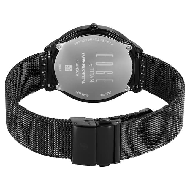 Titan Edge Baseline Watch - Ultra-Thin Design Stainless