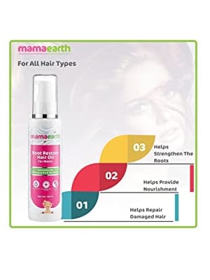 Mamaearth Root Restore Hair Oil 100ml