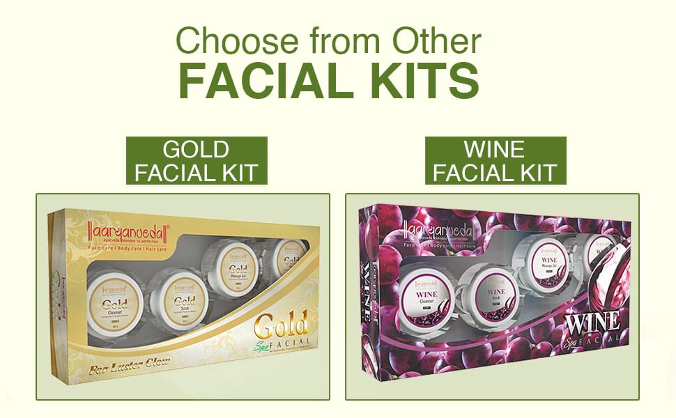 Aryanveda Fruit Facial Kit for Glowing Skin | Detan