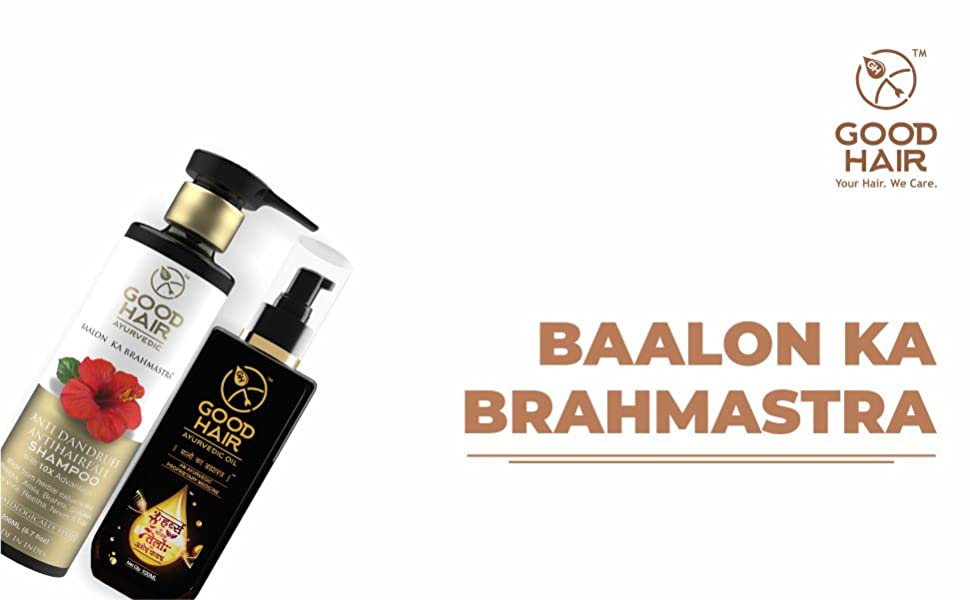 Good Hair Ayurvedic Hair Oil + Shampoo