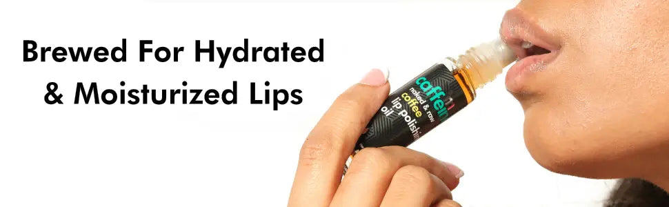 Coffee Lip Polishing Oil - 24 Hour Hydration &