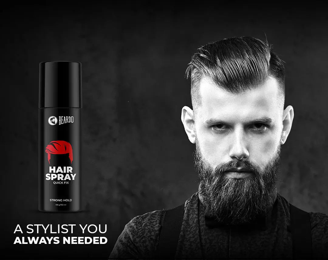 Beardo Strong Hold Hair Spray For Men pack of 2