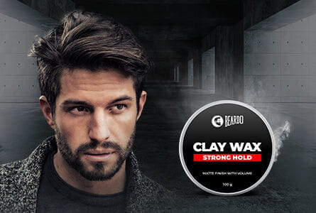 Beardo HAIR CLAY Wax - Strong Hold pack of 2