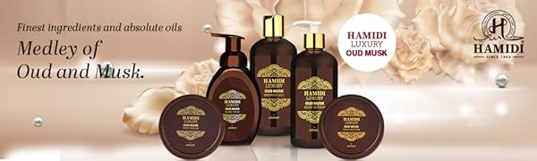 HAMIDI LUXURY OUD MUSK COLLECTION FOR MAN