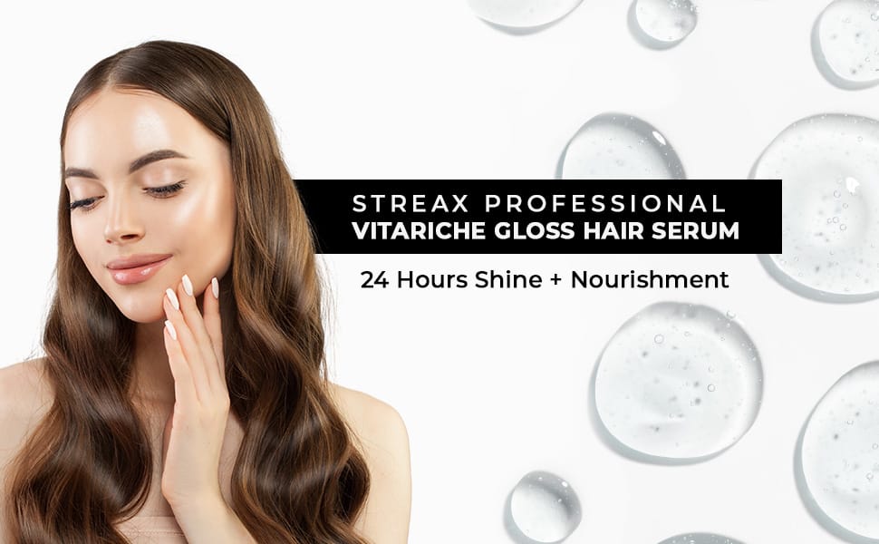 Streax Professional Vitariche Gloss Hair Serum