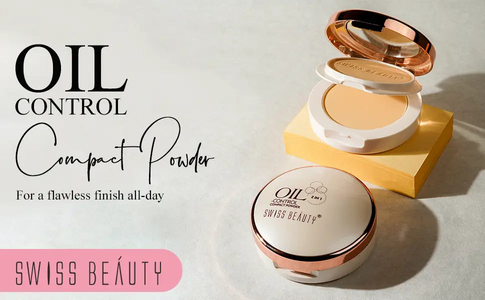 Swiss Beauty Oil Control Compact Powder