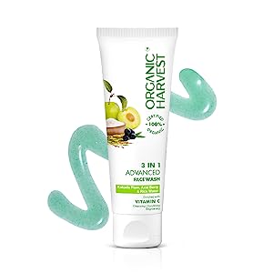 Organic Harvest 3 In 1 Premium Face Wash