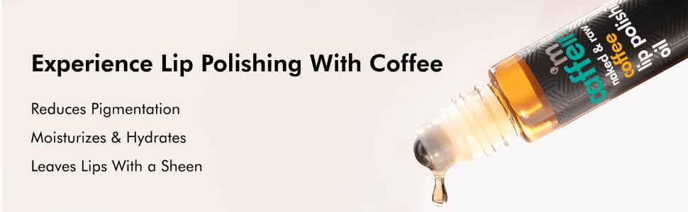 Coffee Lip Polishing Oil - 24 Hour Hydration &