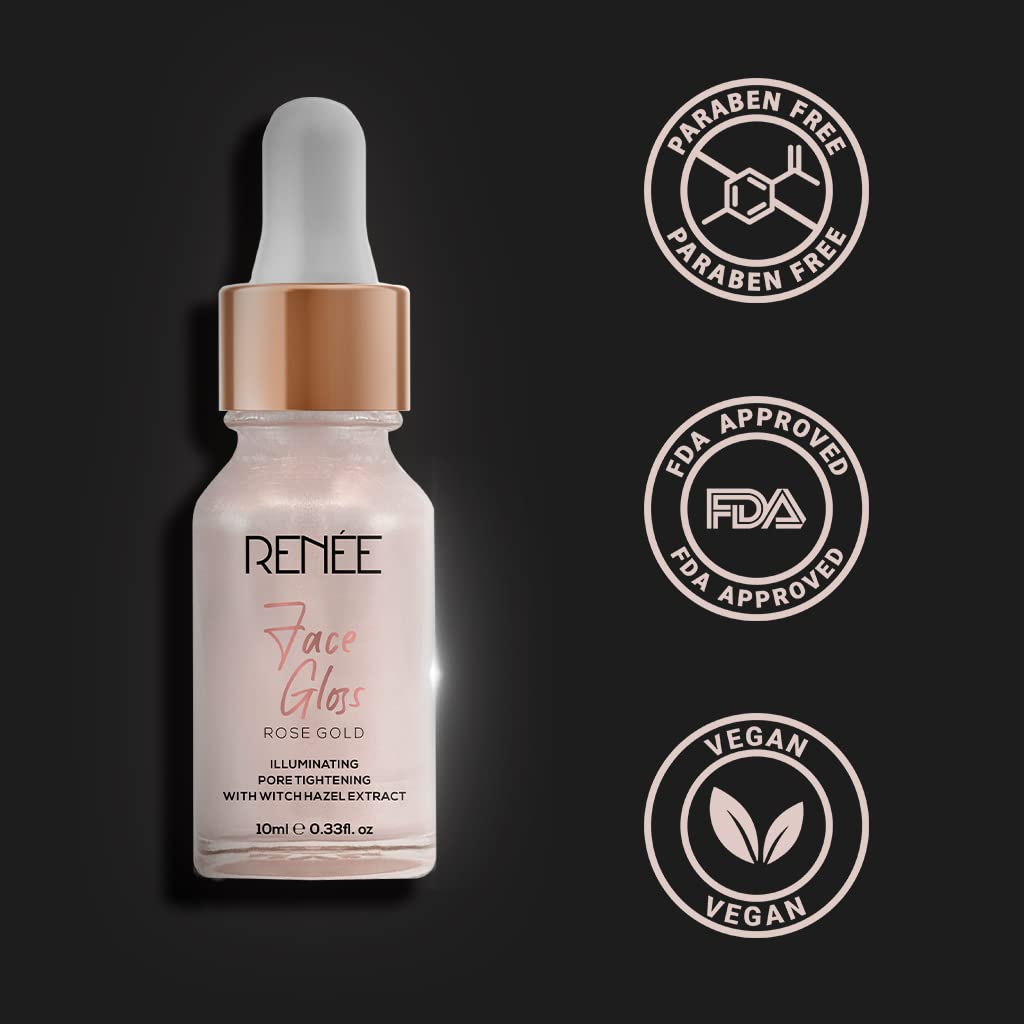 RENEE Face Gloss Primer Serum with Hyaluronic Acid Rose