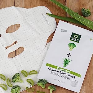 Organic Harvest Youthful Glow Sheet Mask: 20gm - Vitamin-A