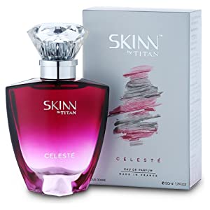 Skinn by Titan Celeste Perfume - Floral & Fruity Fragrance