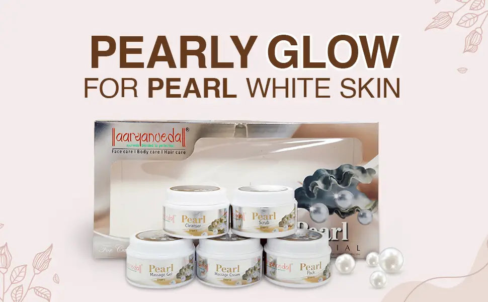 Aryanveda Pearl Facial Kit To Improves Skin Complexion PACK