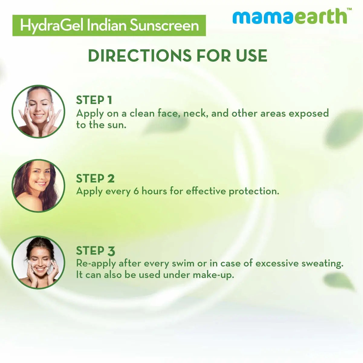 Mamaearth HydraGel Indian Sunscreen SPF 50 50g