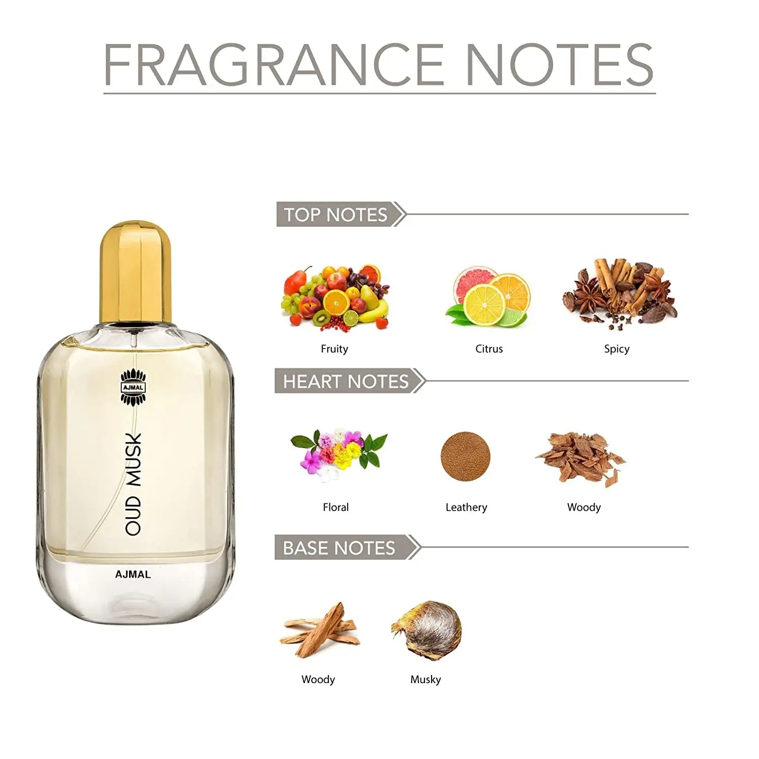 Ajmal Oud Musk Perfume 100ML