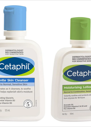 Cetaphil Moisturizing Lotion - Gentle Skin Cleanser 125 Ml