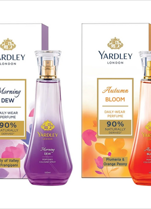 YARDLEY Morning DEW PERFUME 100 ml - Autumn Bloom+ Morning