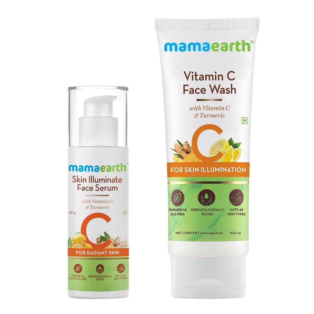 Mamaearth Vitamin C Radiance Combo(Vitamin C Face Wash