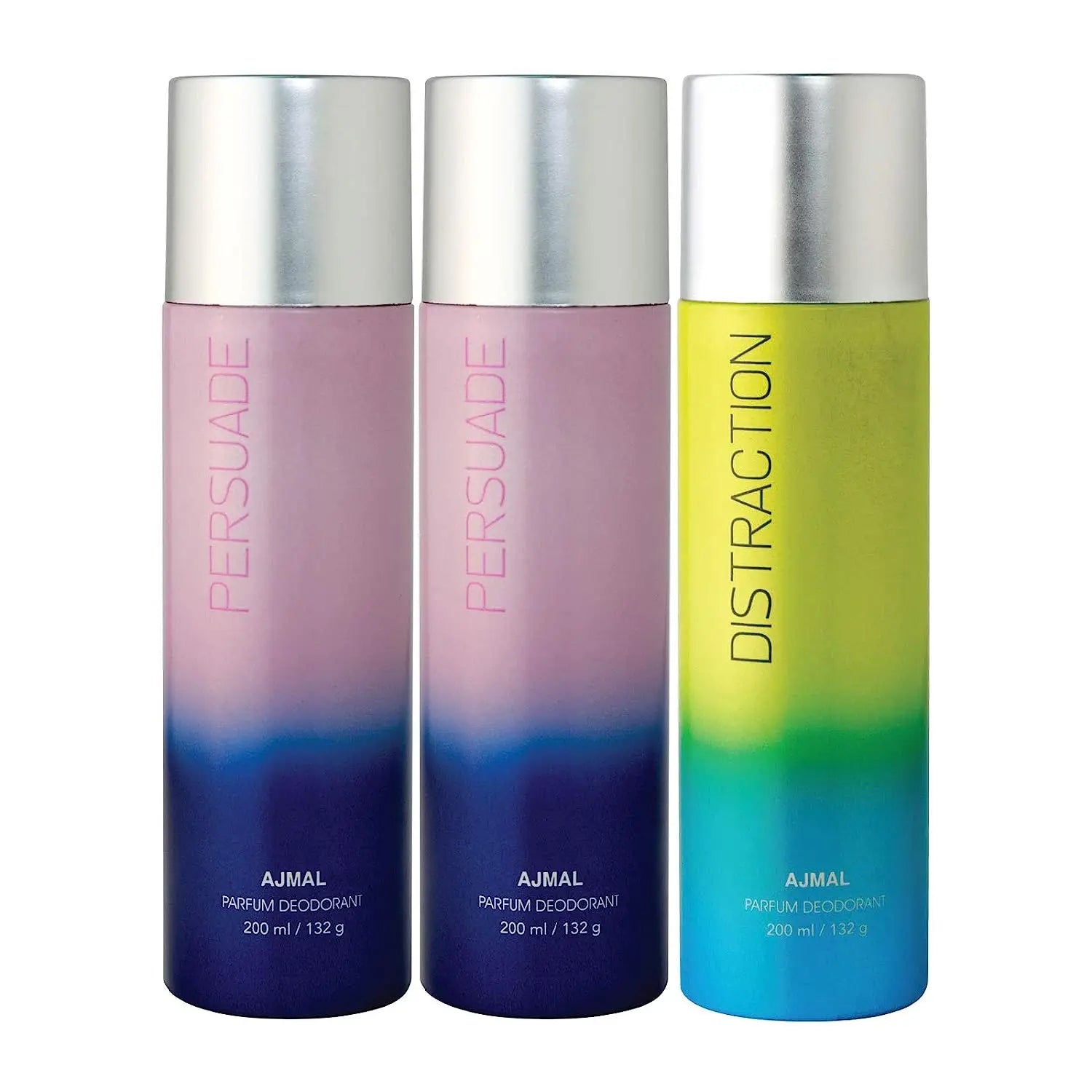 Ajmal 2 Persuade & Distraction Deodorant Combo Pack of 3