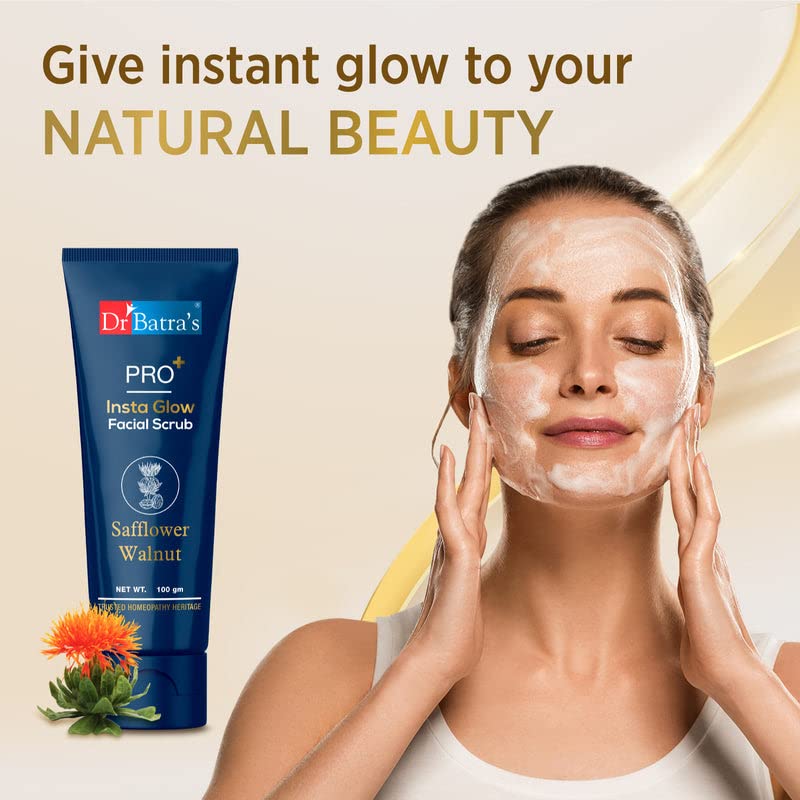 Dr. Batra’s PRO + Insta Glow Facial Scrub - Natural