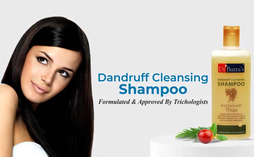 Dr. Batra’s Dandruff Cleansing Shampoo - Fights Dandruff