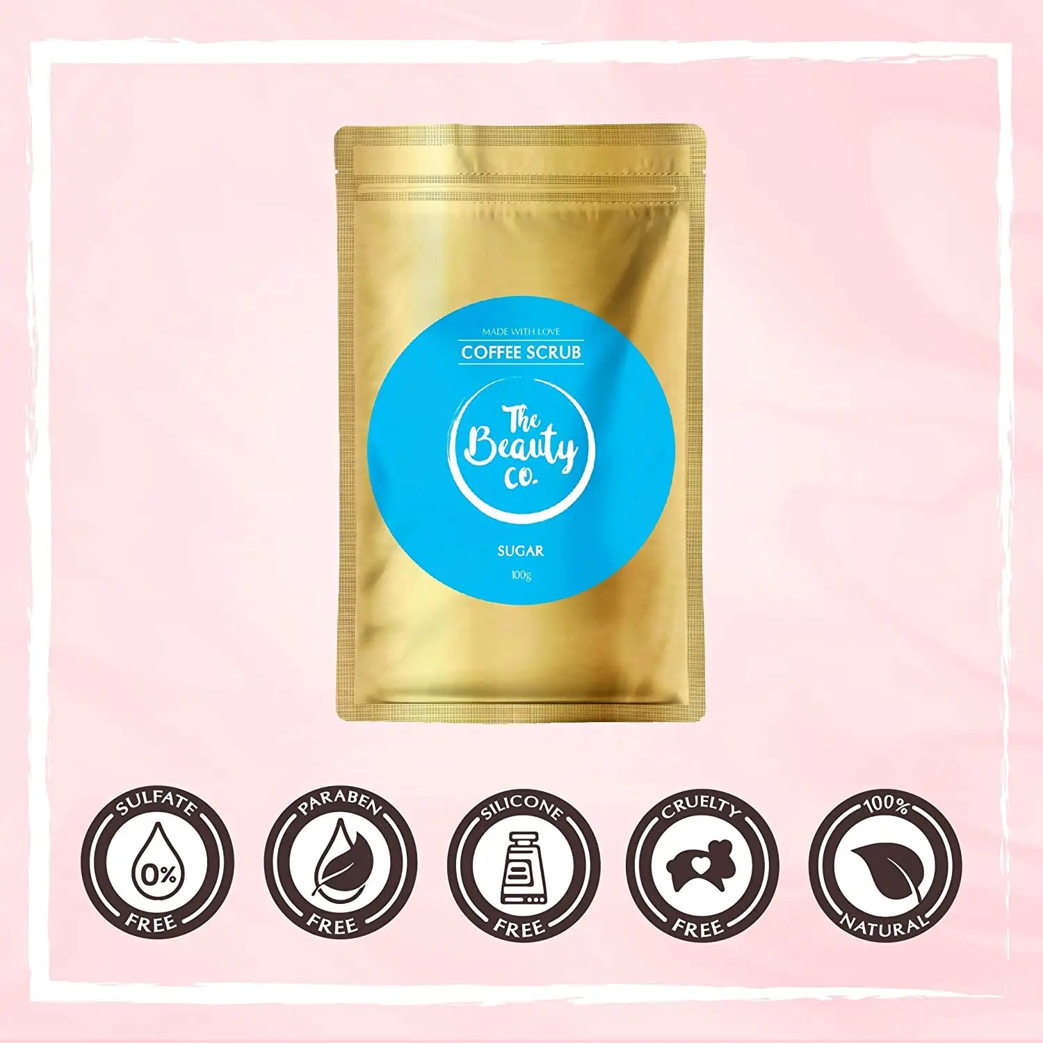 The Beauty Co. Sugar Coffee Scrub for Face & Body