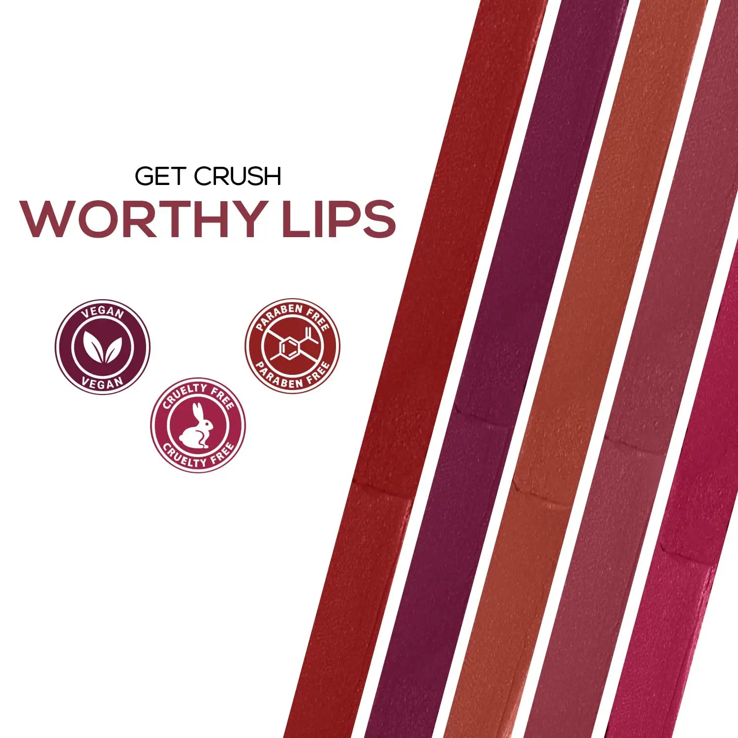 RENEE Crush Glossy Lipstick 4 gm