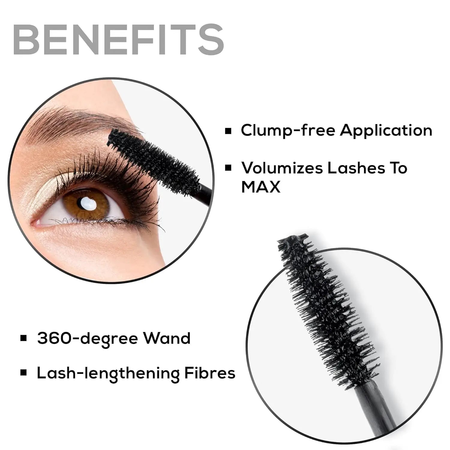 RENEE Volumax Mascara Black 10ml