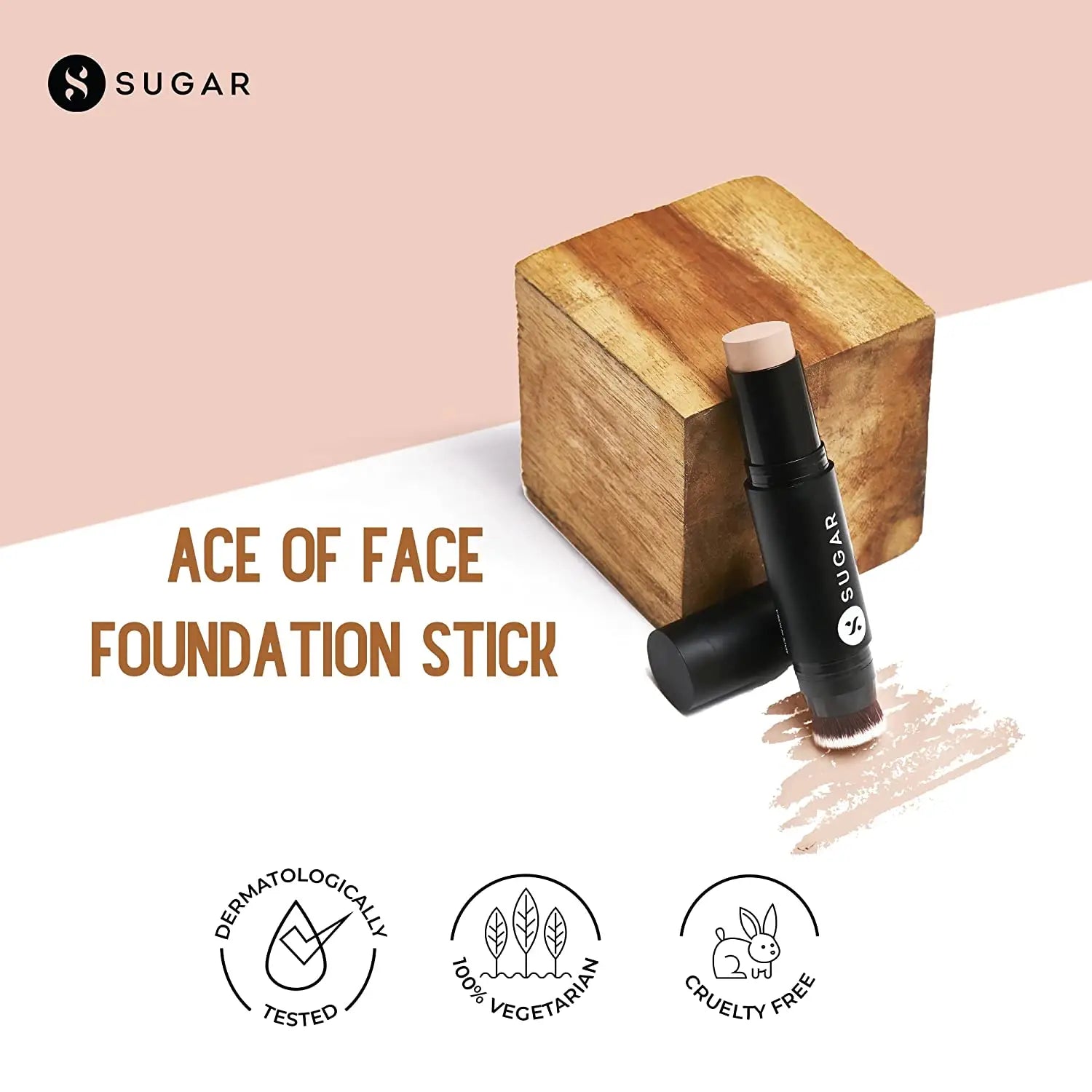 SUGAR Cosmetics Ace Of Face Foundation Stick Matte