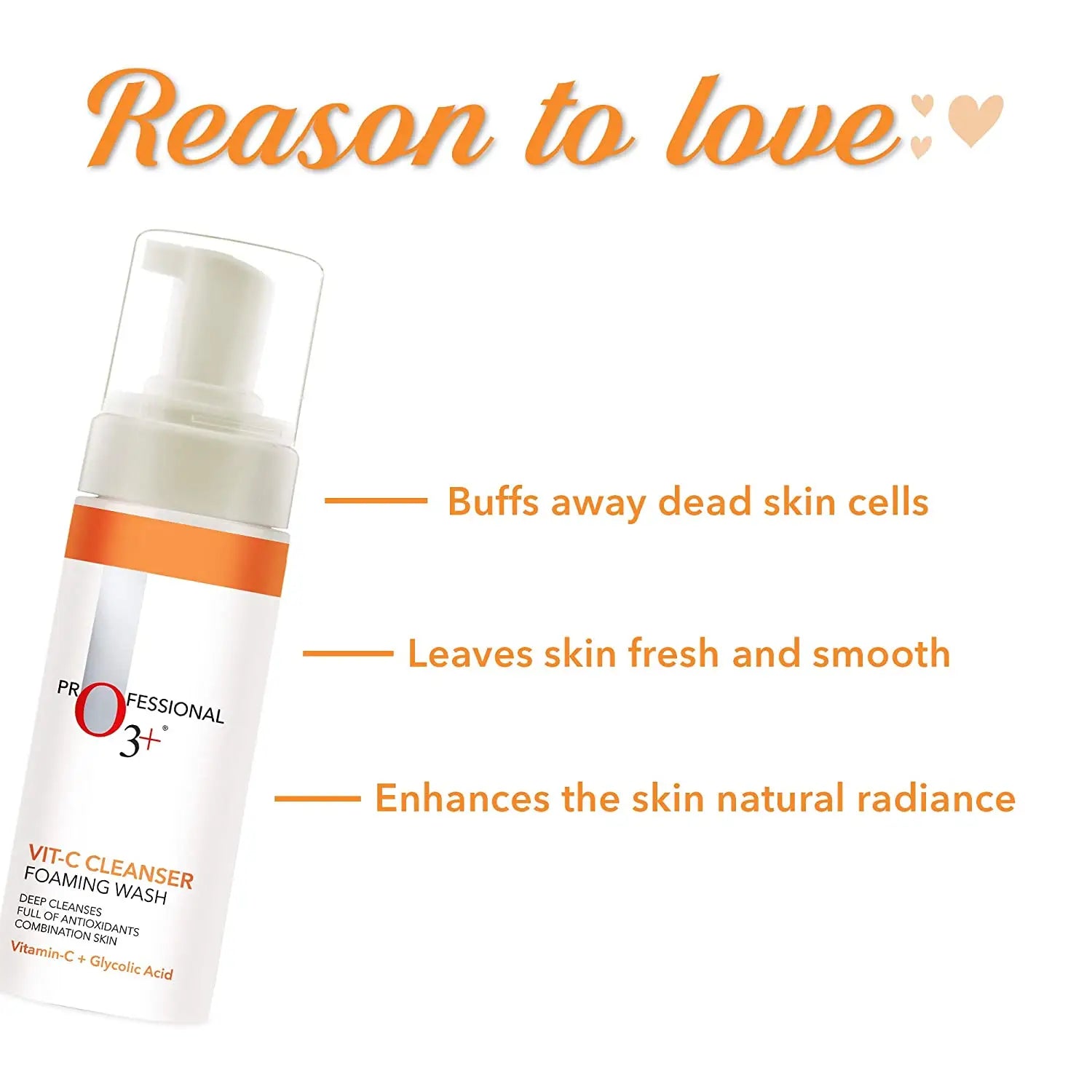 O3 + Vitamin C Cleanser Foaming Wash