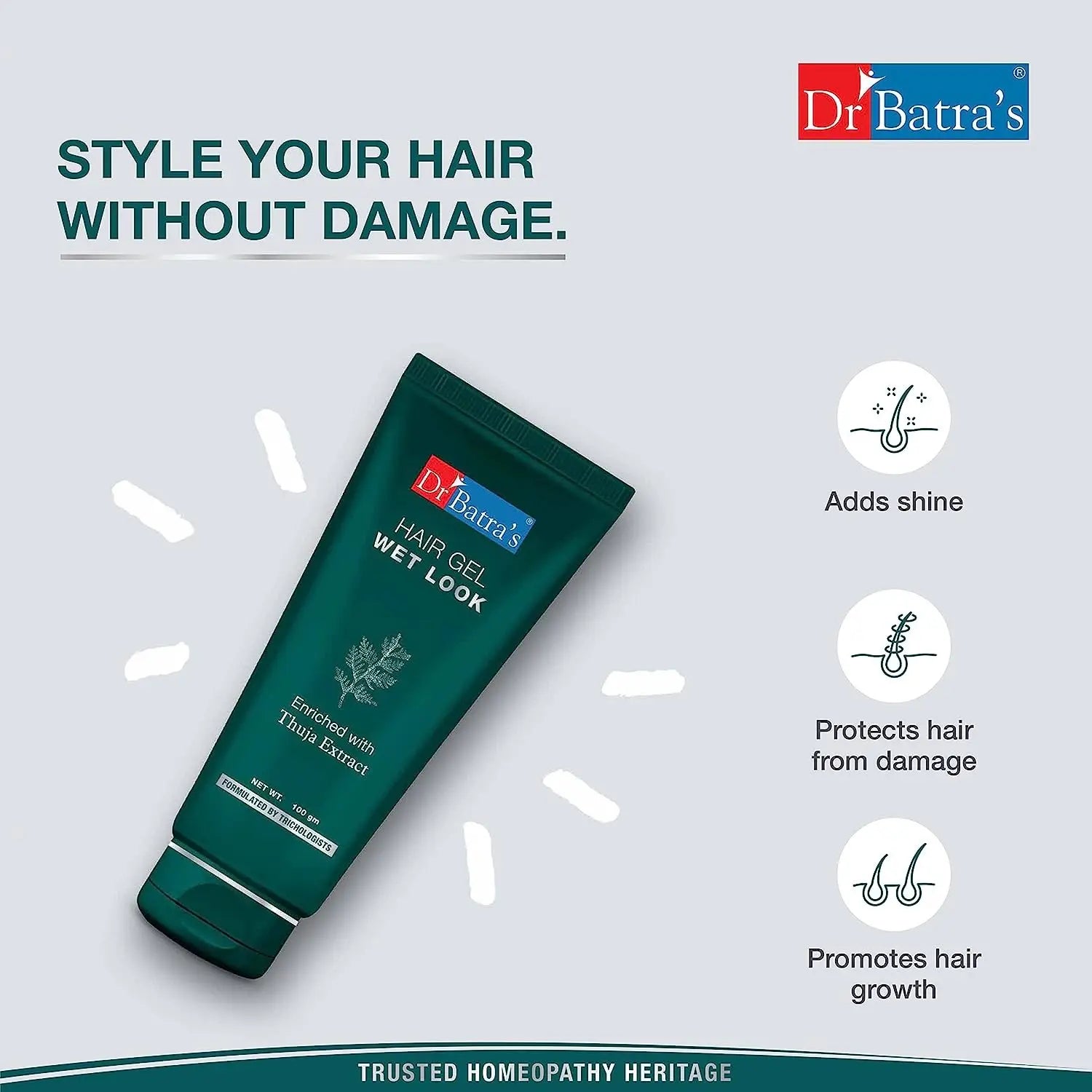 Dr Batra’s Hair Gel - Controls Hair Loss & Strengthens