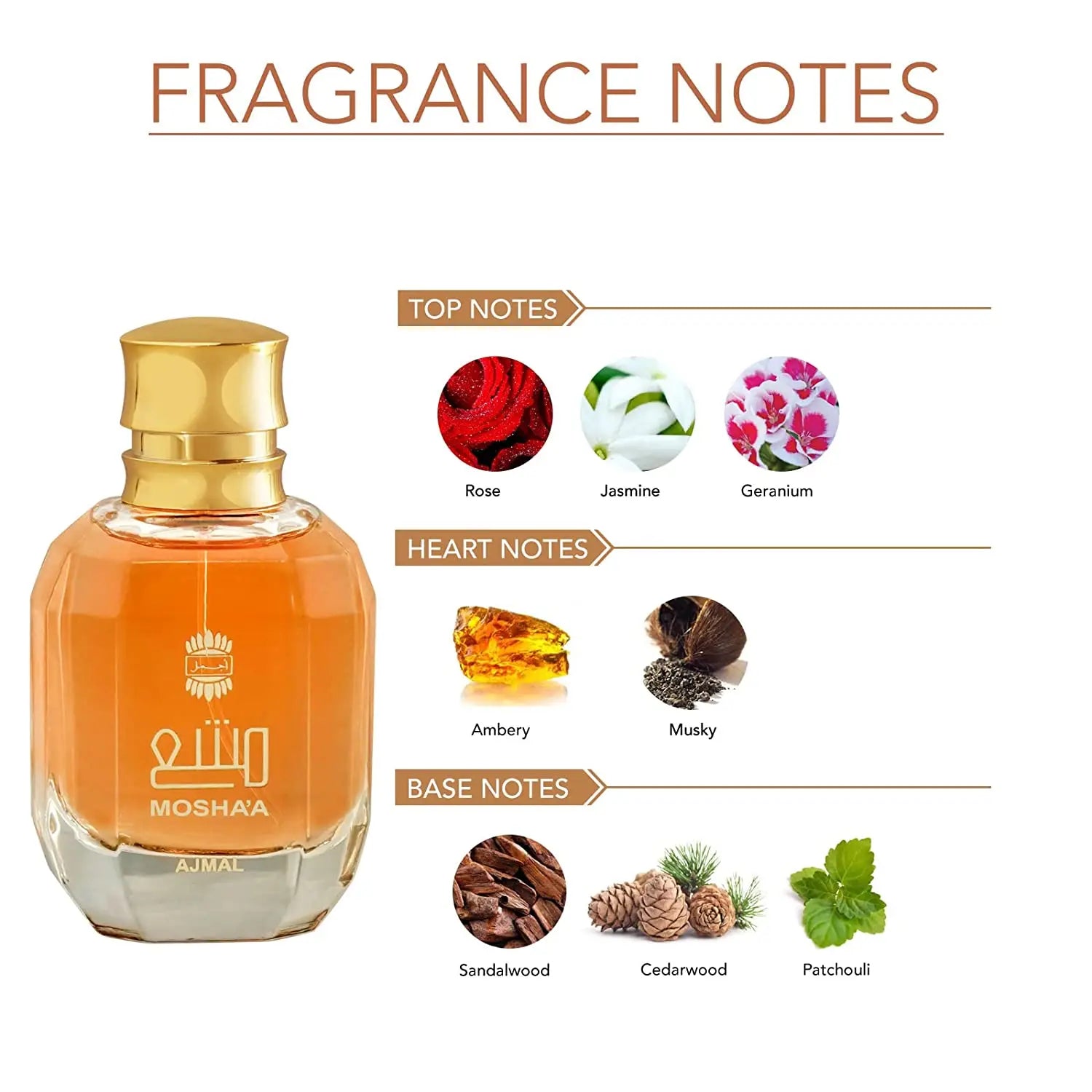 Ajmal Mosha’A Perfume 50ML