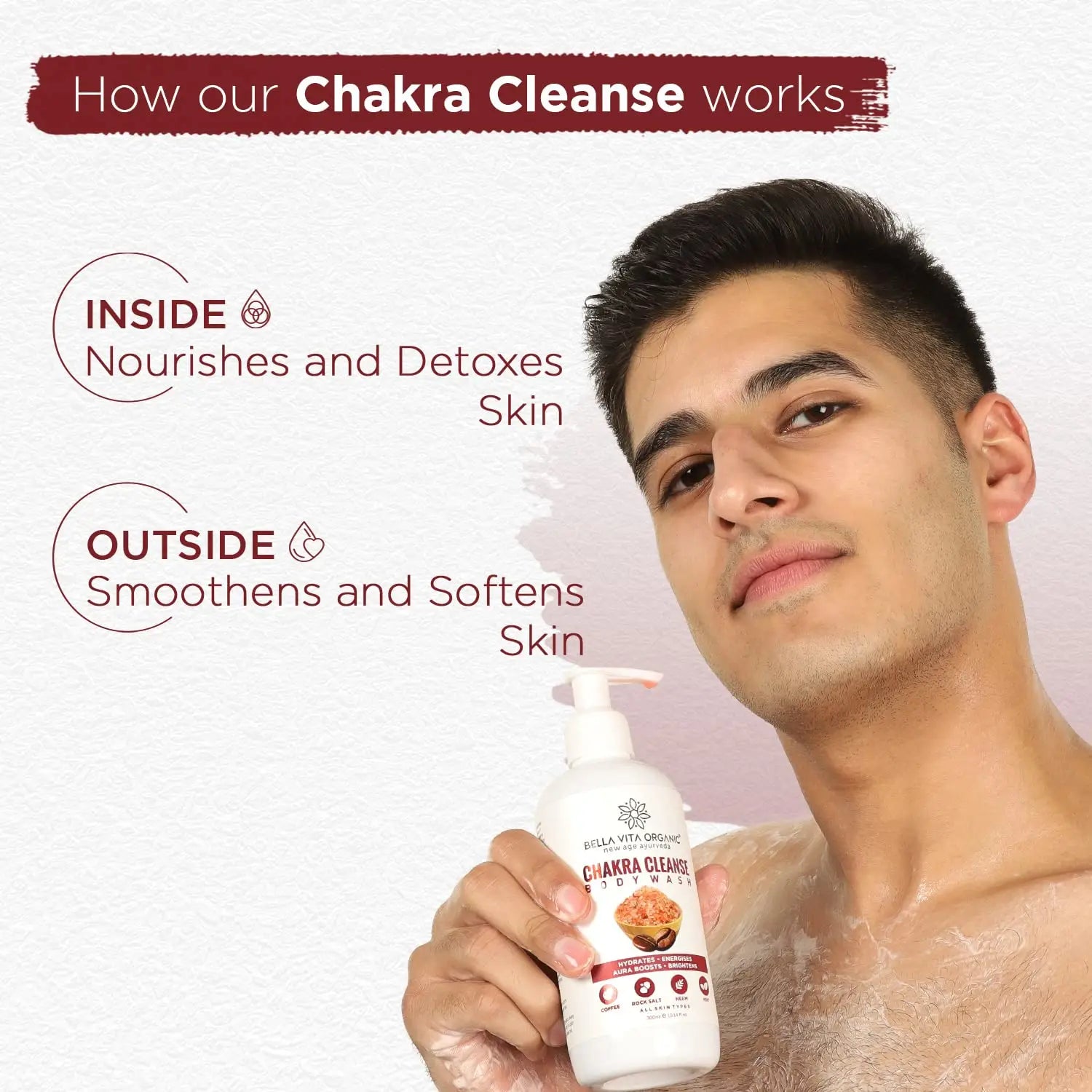 Bella Vita Organic Chakra Cleansing Body Wash 300 ml
