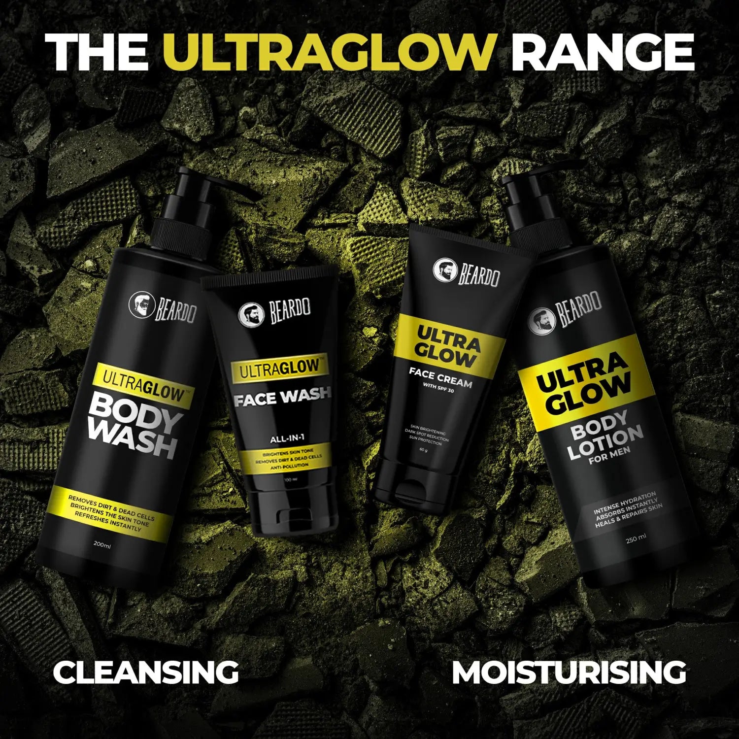 Beardo Ultraglow Face Cream & Ultraglow Facewash Combo