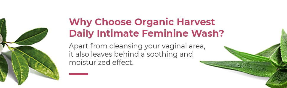 Organic Harvest Daily Intimate Feminine Wash for Women 200ml