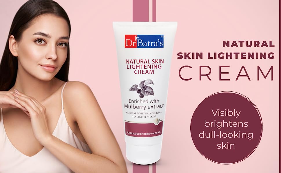 Dr. Batra’s Skin Lightening Cream - Brightens Skin Tone