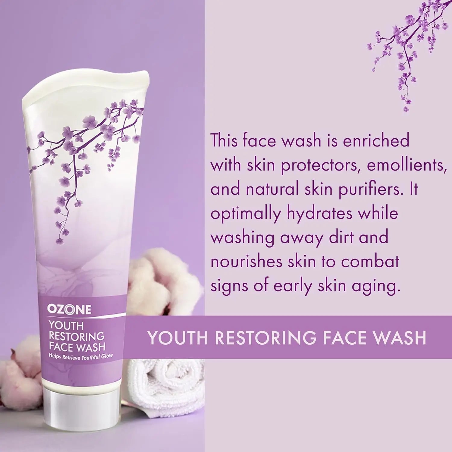 Ozone Youth Restoring Face Wash