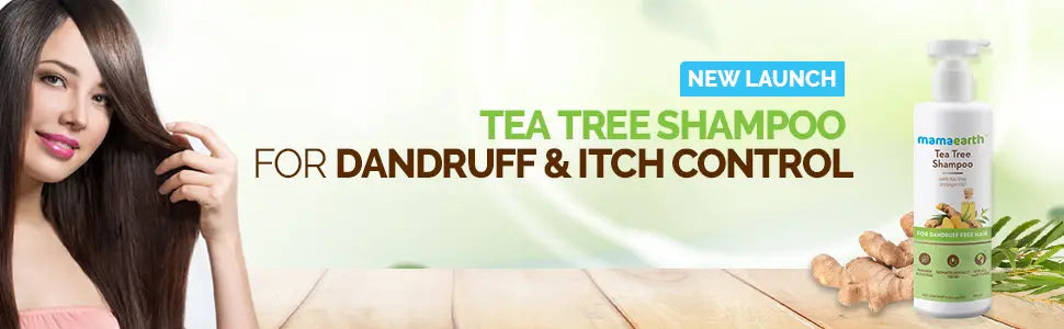 Mamaearth Tea Tree Anti Dandruff Shampoo 250 ML