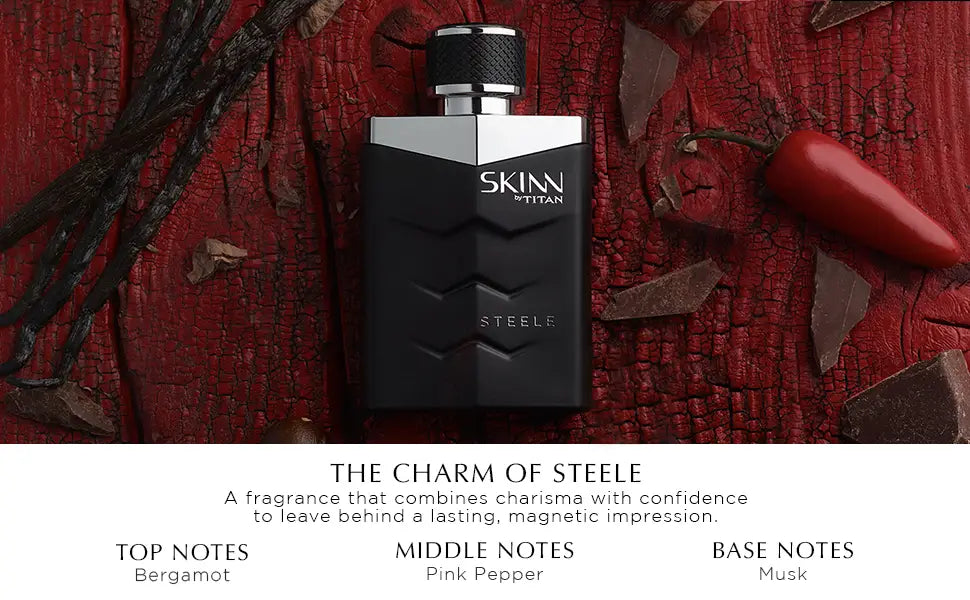 Skinn by Titan Fragrances Pair - Nude & Steele