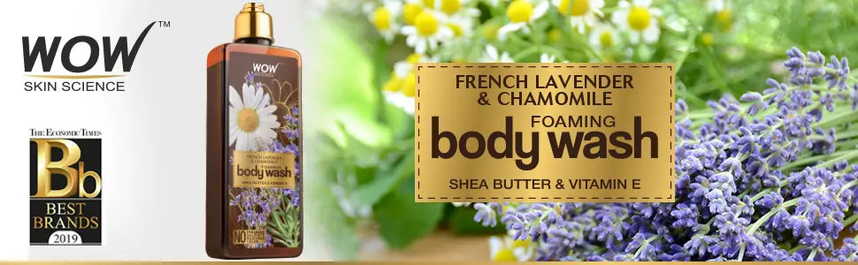 WOW Skin Science French Lavender & Chamomile Body Wash