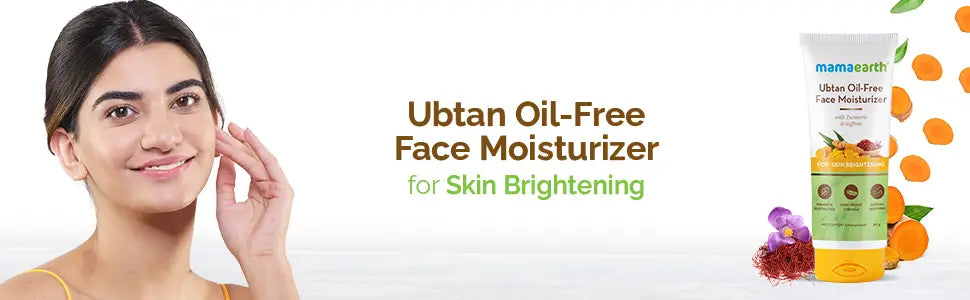 Mamaearth Ubtan Oil-Free Face Moisturizer 80 ml