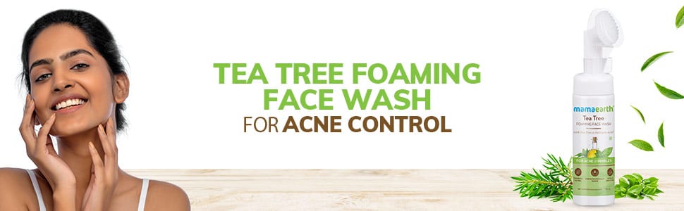 Mamaearth Tea Tree Foaming Face Wash 150ml