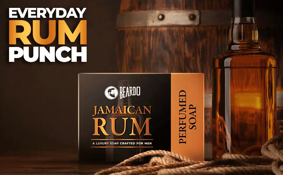 Beardo Jamaican Rum Soap pack of 12