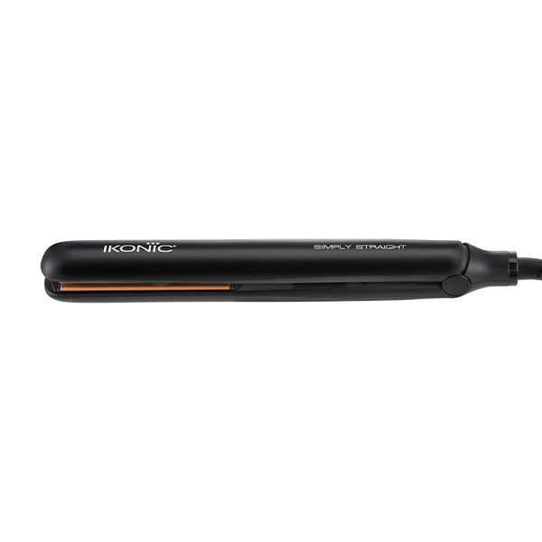 Ikonic Simply Straight Hair Straightener - Black & Golden