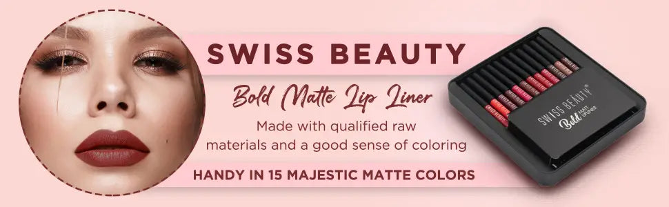 Swiss Beauty Bold Matt Lip Liner