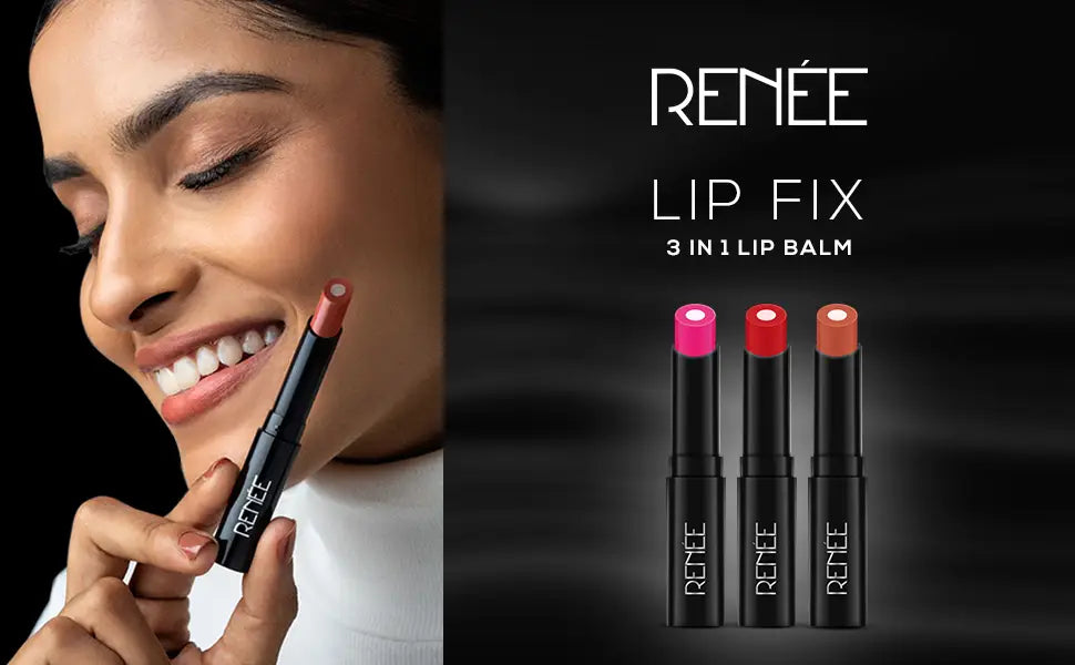 RENEE Lip Fix 3 in 1 Tinted Lip Balm Mimosa 1.6gm